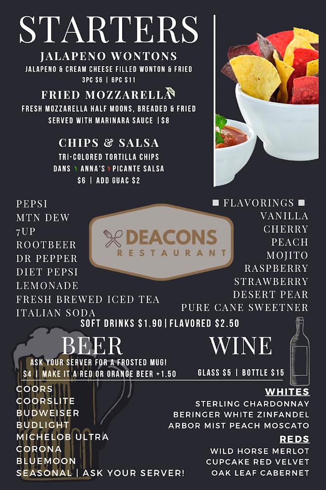 Deacons Menu image 4